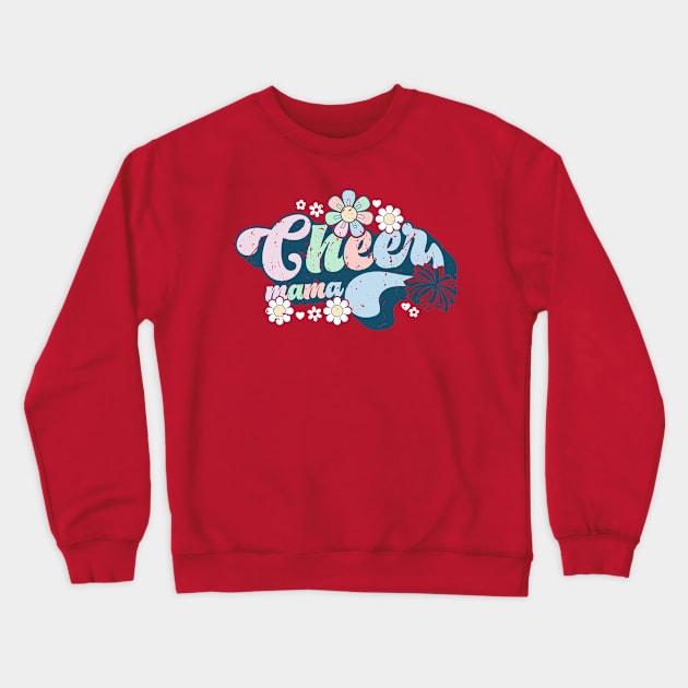 Cheer Mama - Cheering Crewneck Sweatshirt by Zedeldesign